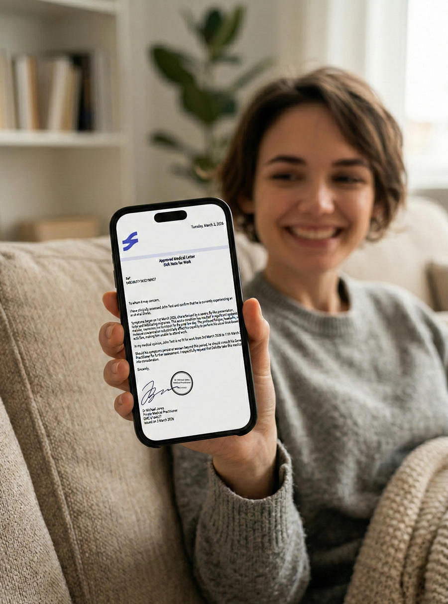 Medical certificate example