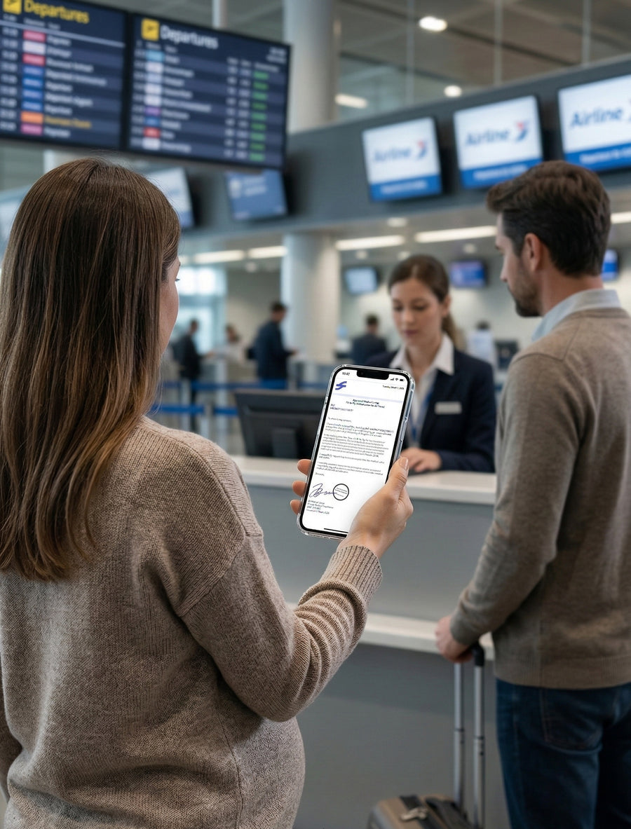 Medical certificate example